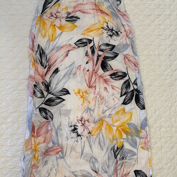 Floral Print Maxi Dress Sleeveless Braided Strap Casual Summer Sundress - Picture 4 of 9